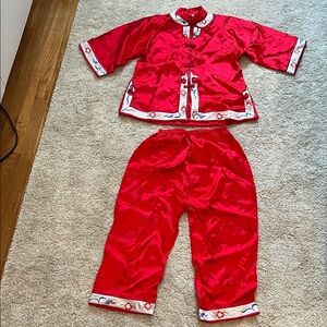 Lunar new year matching set.  Children’s size 8.